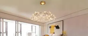 Pleasant Plastic - Crystal Wood Acrylic lights Chandelier
