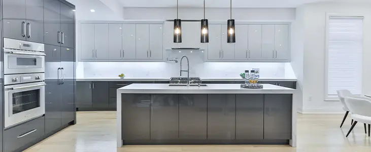 Acrylic in Kitchen Area