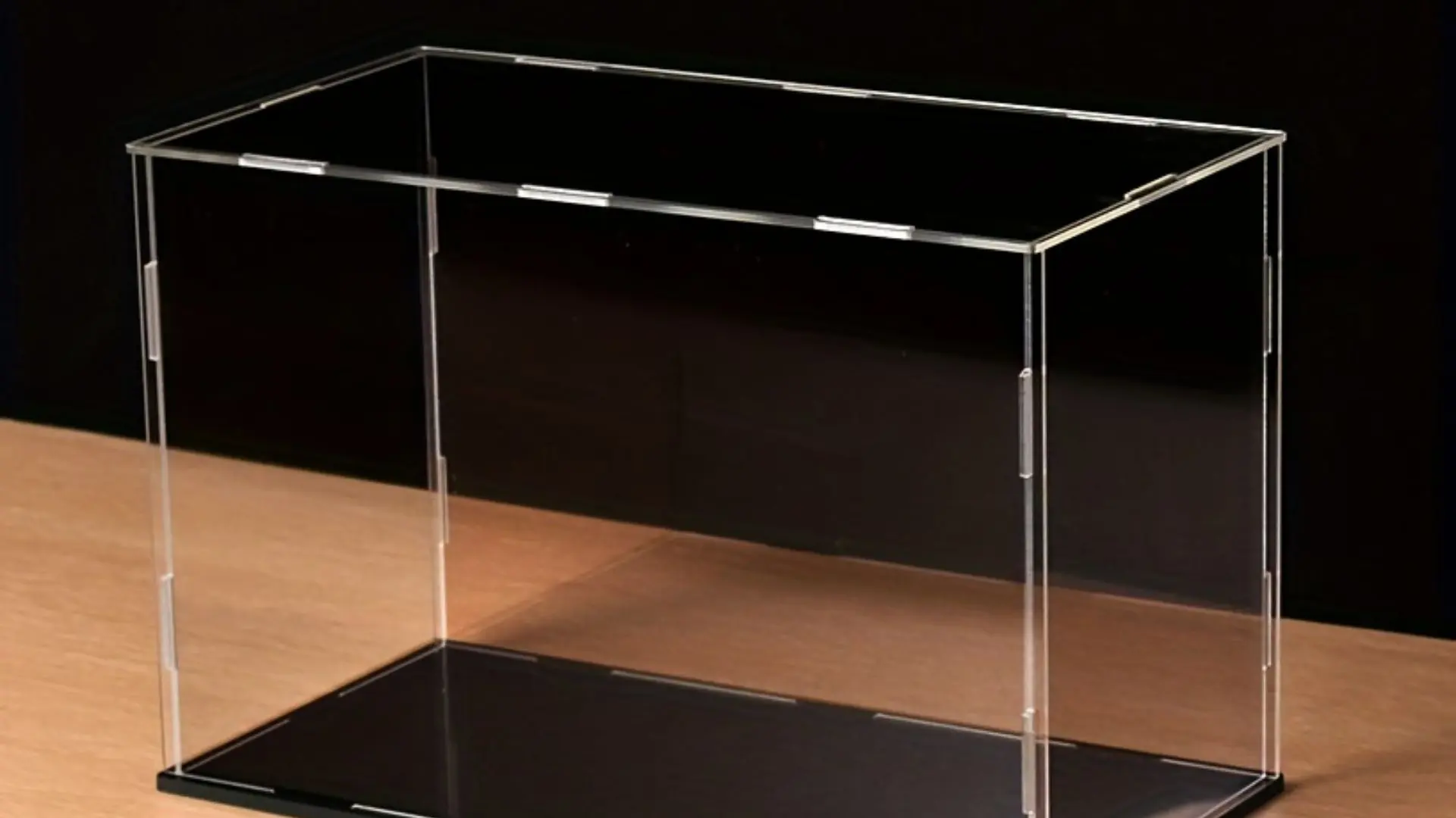 Maximizing Space with Acrylic Box Organization